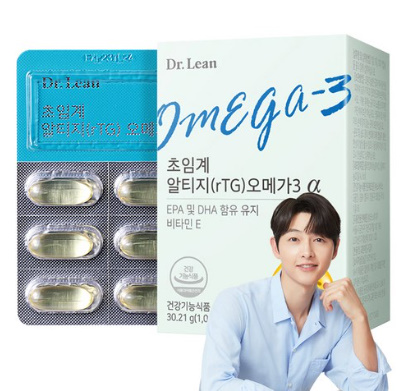 닥터린 초임계 알티지 rTG 오메가3 알파 30.21g, 30정, 1개