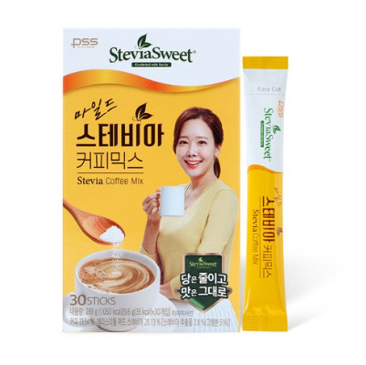 펄세스 마일드 스테비아 커피믹스, 9.6g, 30개입, 1개