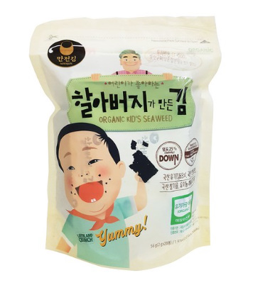 만전김 유기가공식품 인증 할아버지가 만든 김, 56g, 1개