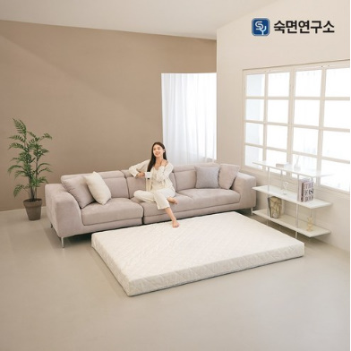 숙면연구소 베이직 탄탄한 마약매트리스 6cm 10cm 15cm 허리에좋은 원룸 바닥 단단한 수면매트 자취 침대 라텍스 매트릭스 토퍼