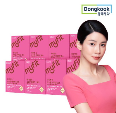 동국제약 이보영 마이핏 고소한 카무트효소 식약청인증 효소분말 누룽지맛, 90g, 8개