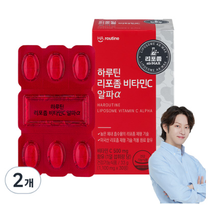 하루틴 리포좀 비타민C 알파, 30정, 2개