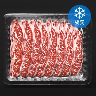 미국산 LA식꽃갈비 (냉동), 1kg, 1팩