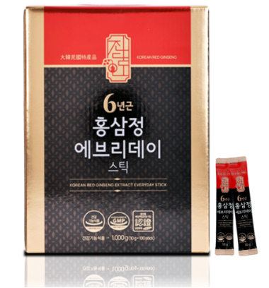 진담인 6년근 홍삼정 에브리데이 스틱, 1kg, 2개